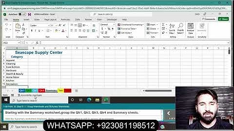 Excel Chapter 9 Simulation Exam | Chapter 9 Simulation Exam | Simulation Exam/@ItlabGenius