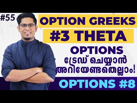Option Theta Explained - Option Greeks #3 | Learn Options Trading Malayalam #8