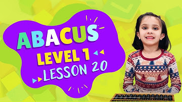 Master the Abacus: Level up Your Math Skills with Diya |Abacus level 1 Lesson 20 | Add Friend of 2