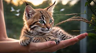 Woman saves bobcat kit, gets looked down upon by doubters. But the truth stuns everyone…