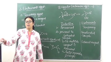 CHEM-XI-12-08 Electromeric Effect (2017) Pradeep Kshetrapal Physics channel