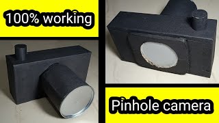 How to make Pinhole Camera easily at home 100% working| Akhil's collection