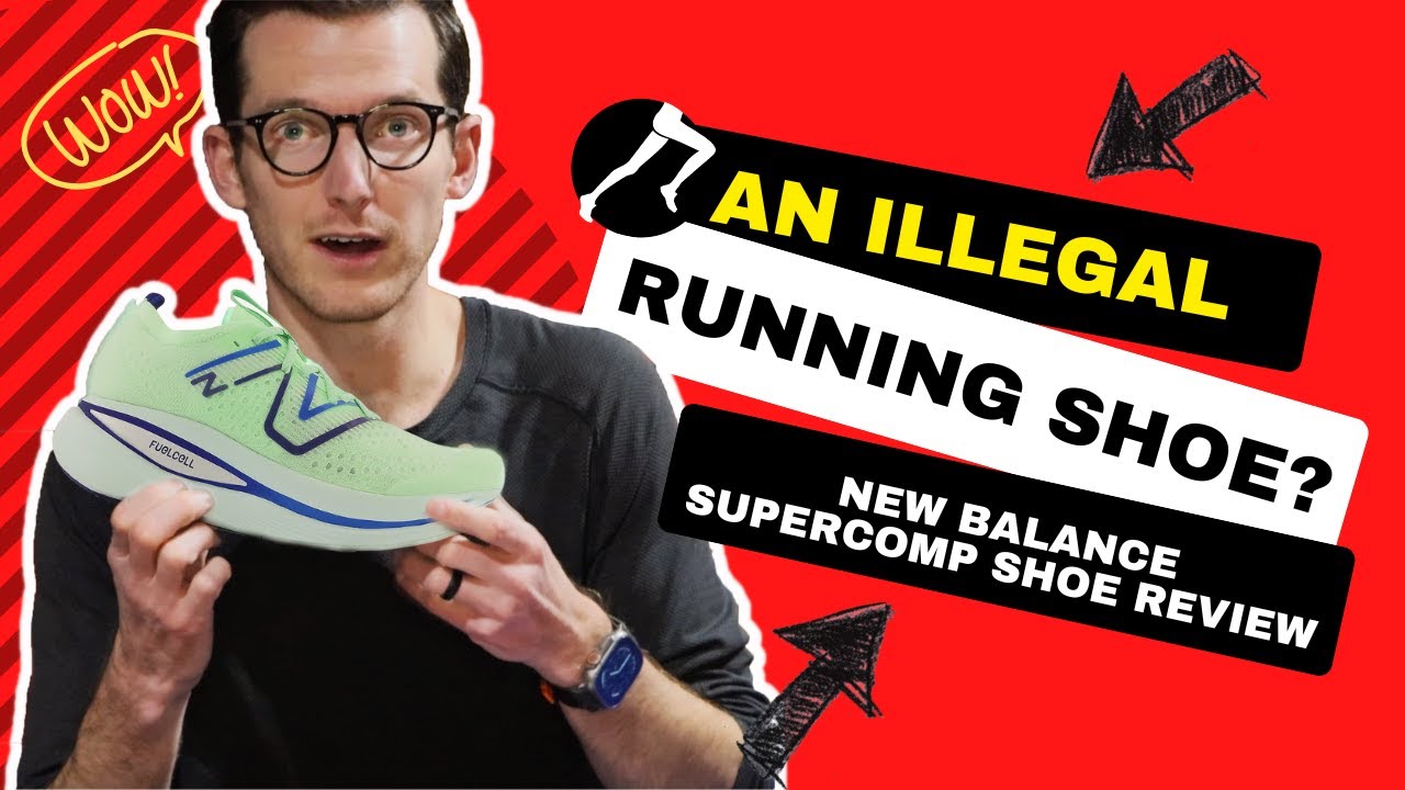 Is this Running Shoe Illegal? New Balance Supercomp Trainer Review ...