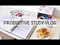Productive study day  lectures  catching up  study vlog 11