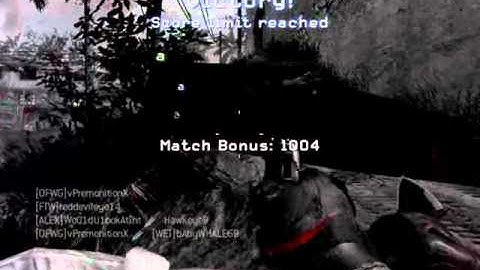 MW3 All or Nothing Clip + Killcam