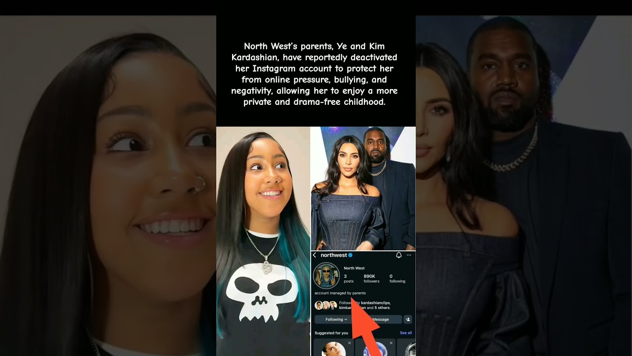 Kim & Ye Just Pulled North West OFF Instagram  Protecting Their Little Queen?