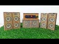 How to make small DJ Box | DJ Box Kaise banaye | cardboard Mini DJ | powerful BT DJ | Tech Toyz