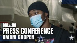 Amari Cooper Postgame Week 13 | #DALvsNO | Dallas Cowboys 2021