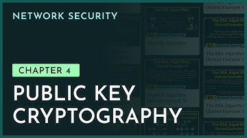 Public Key Cryptography | Chapter-4 | Cryptography & Network Security | nesoacademy.org