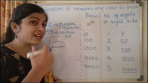 Multiplication | in Vedic Math | when numbers are close to base number | Part 17