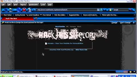 Tutorial 1: Basic Mission 1-5(hackthissite.org)