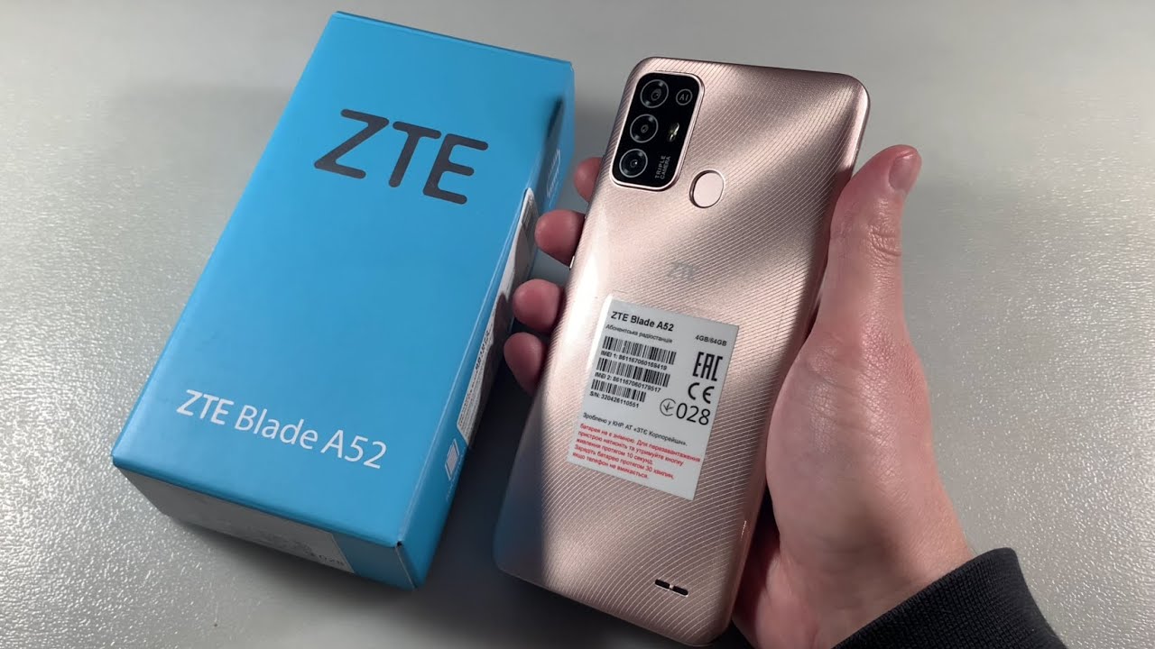 Обзор ZTE Blade A52 4/64GB - YouTube