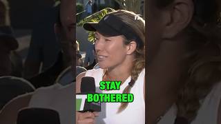 Collins Tells Haters to “Stay Bothered” 💅 #daniellecollins #wta #charleston #haters