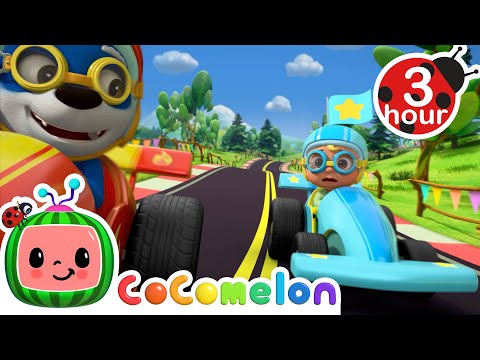 Super Go Kart Racing Showdown + More Cocomelon - Nursery Rhymes | Fun Car Cartoons For Kids