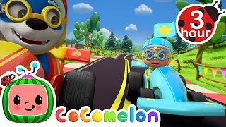 Super Go Kart Racing Showdown + More Cocomelon - Nursery Rhymes | Fun Car Cartoons For Kids
