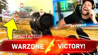 ON REGARDE un HACKEUR DE FOU sur WARZONE !! (le Battle Royale de Call of Duty Modern Warfare)