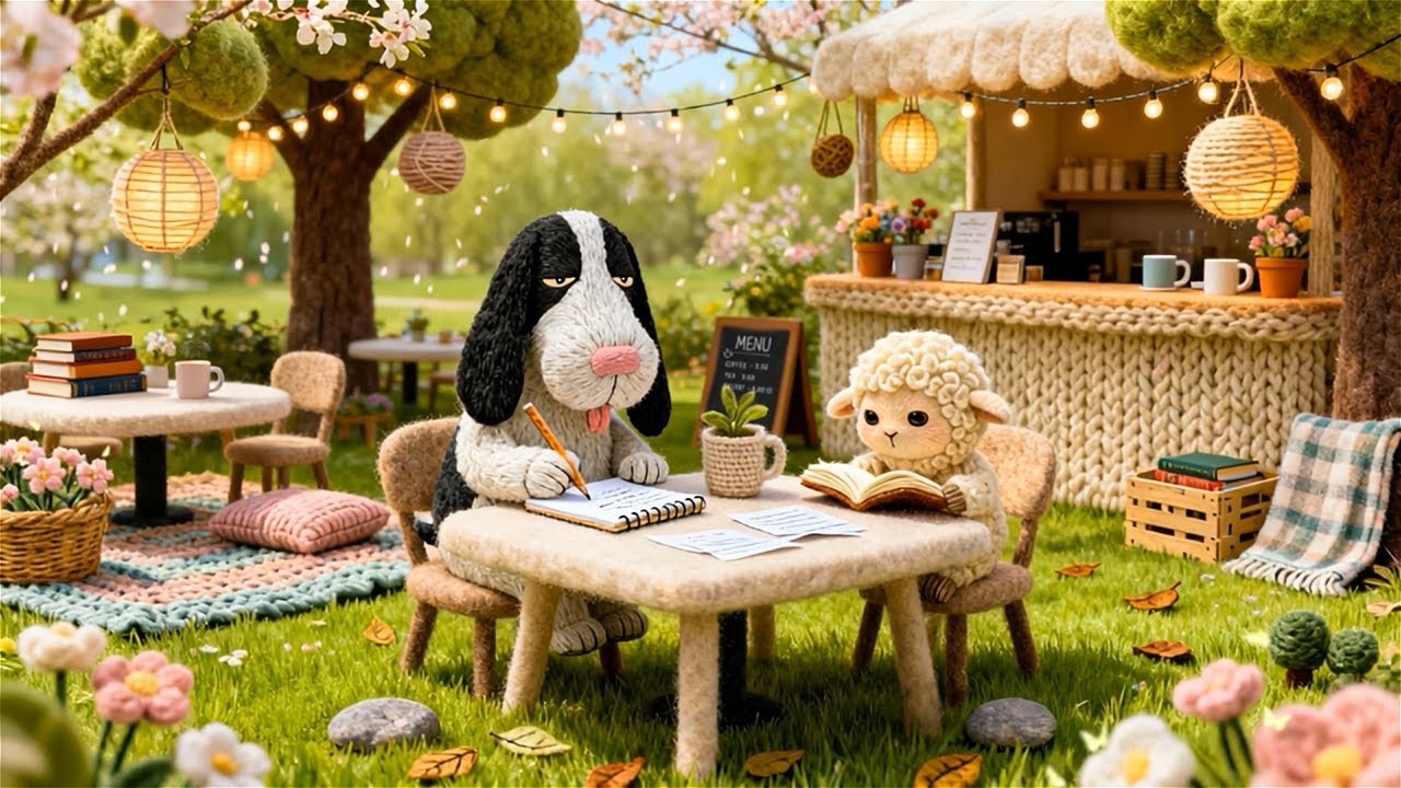 Every corner holds unseen stories./ Chill Spring Lo-fi Jazz Beats to Study & Focus