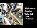 Alphamon combo tutorial and counters