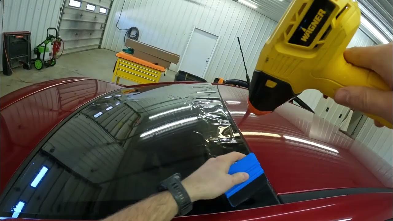 How To Tint A Chevy Cruze Back Window! - YouTube