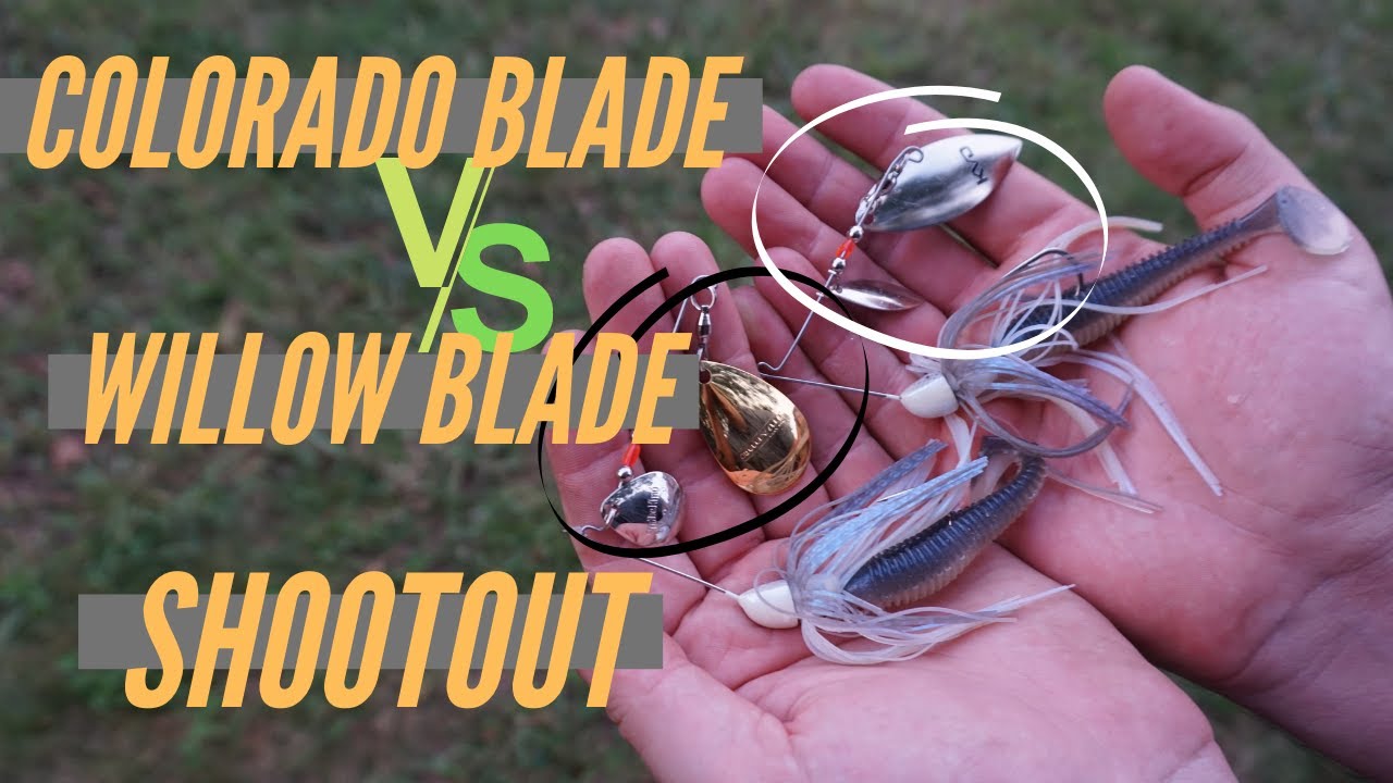 Spinnerbait Shootout: Colorado VS Willow Blades 