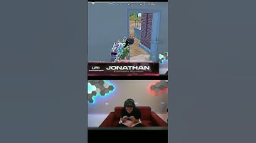 JONATHAN QUICK 1v3 🥵 BUT 1v4 🤣 #jonathan #bgmi #bgis #godlike #short #1v4 #pubg #bgistournament