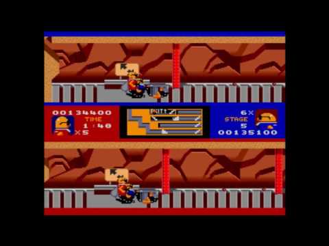 [SEGA] Bonanza Bros - Прохождение HARD (2 игрока)