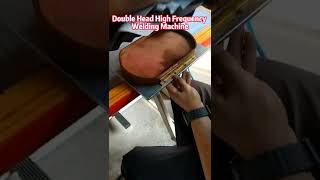 Double Head High Frequency Welding Machine for Seat Cushion PVC Leather HF Heat Sealing Equipment