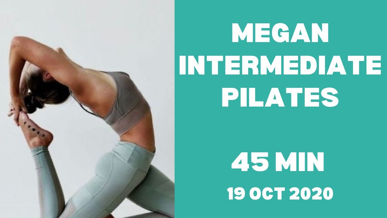 Intermediate Pilates | Megan | 45 min full body no equipment workout to ...