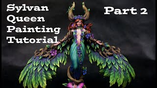 Painting the Sylvan Elf Queen Part 2 - Color Selection