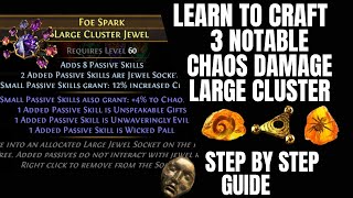 Profit crafting large cluster jewels in 3.21 