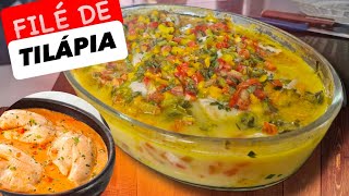 COMO FAZER FILE DE TILÁPIA AO LEITE DE COCO