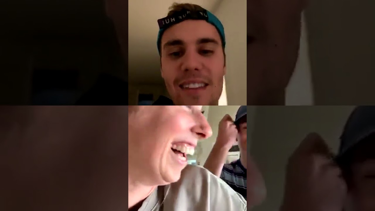 Justin Bieber Live Stream, April 14, 2020