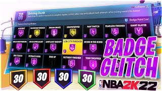 * NEW * NBA 2K21 INSTANT BADGE GLITCH TO MAX ALL NEW PLAYERS FAST AND EASY! HOF BADGE GLITCH!