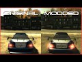 Need for Speed: Most Wanted - Original vs Xbox 360 Stuff Mod Comparison