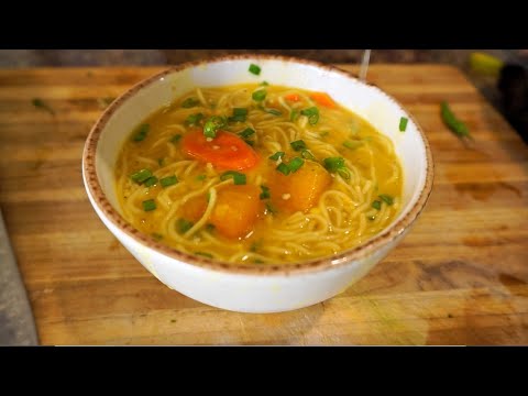 Gluten Free Ramen Soup - healthy recipe channel