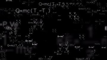 [4K] Basic Physics Equations - Overlay