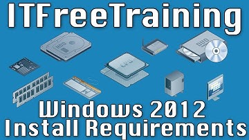 Windows 2012 Install Requirements