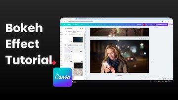 How to Create a Bokeh Effect in Canva
