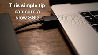 External SSD slowdown? This simple tip might fix it