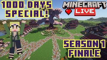 1,000 Days in Minecraft Java! 🌸 Finishing the Raid Farm Storage LIVE | Training Arc Season 1 Finale