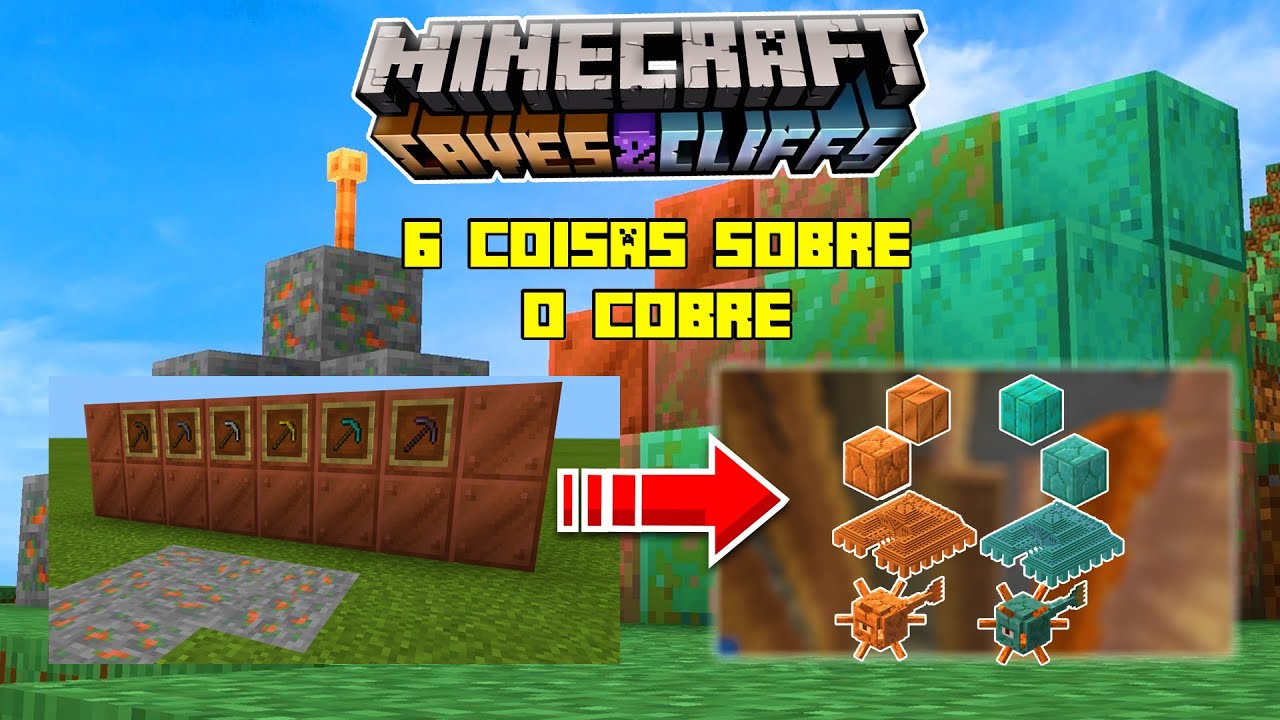 Para que o cobre é usado no Minecraft? - Minecraft Wiki - Micdoodle8