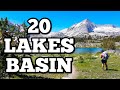 Backpacking & Fishing The 20 Lakes Basin - Inyo National Forest - Eastern Sierra Fishing