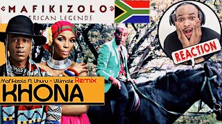 🇳🇬React |🇿🇦 Mafikizolo ft Uhuru - Khona