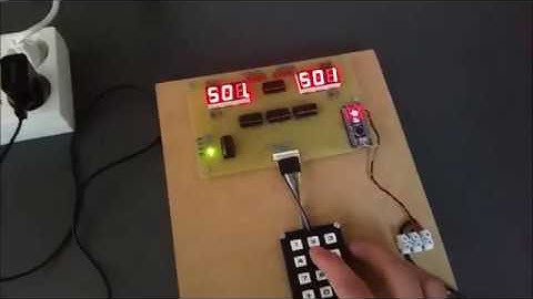 Arduino Nano Digital Darts Scoreboard