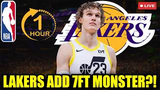 🚨 LAKERS SHOCK NBA WITH 7-FOOT MYSTERY STAR JOINING LEBRON &amp; LUKA BIG 3! LAKERS NEWS!