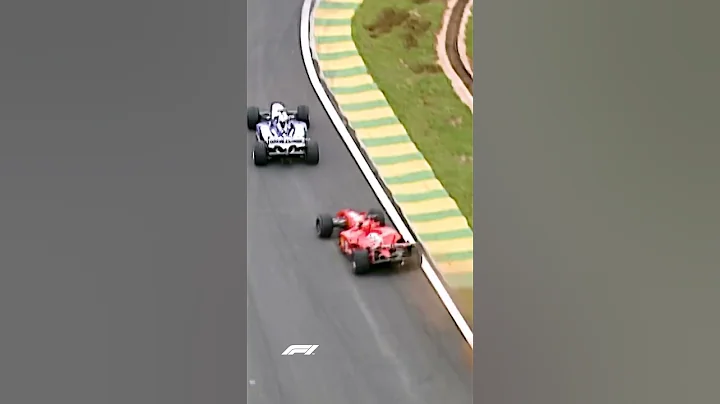 Magic Montoya! Juan Pablo Muscles Past Schumacher!...