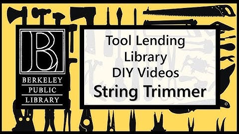 How to restring a string trimmer - TLL DIY