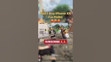 Don’t Buy iPhone XR For PUBG 😡 | iPhone XR PUBG Lag #shorts #short #pubgmobile