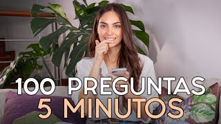 100 Preguntas en 5 Minutos / Natalie Vertiz