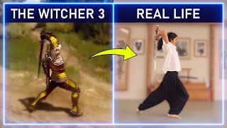 Japanese Sword Experts RECREATE moves from The Witcher | Experts Try